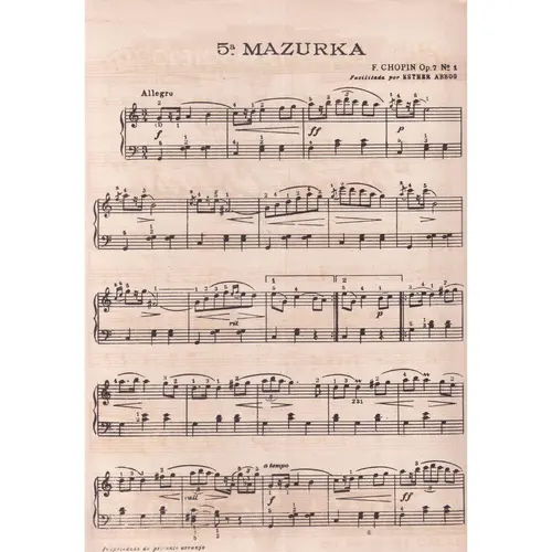 5.a Mazurka op.7 n.1 para piano (facilitado)
