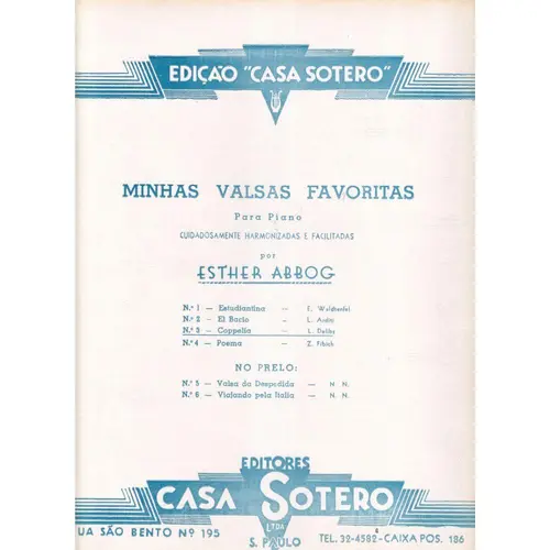 Coppelia- valsa lenta para piano (facilitado)