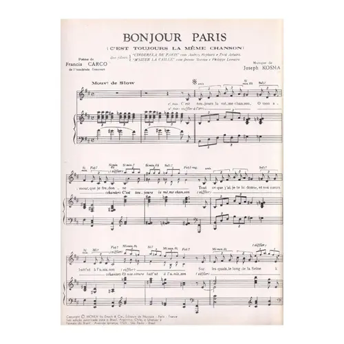Bon Jour Paris