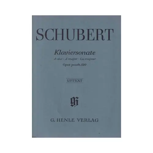 Klaviersonate A Dur - Op.120 Posth. D 664 - Urtext - PROMOÇÃO !