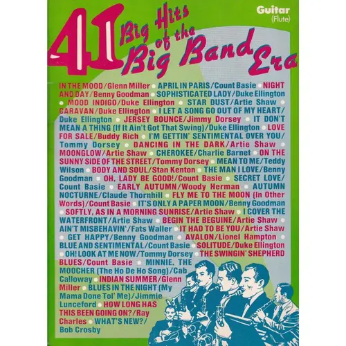 41 Big Hits of the big Band Era - Guitar (flute)
