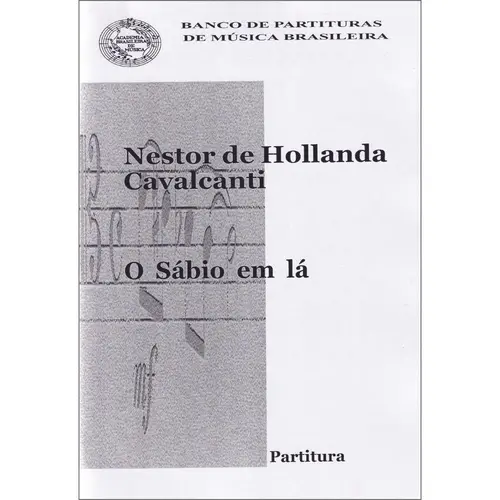 O Sábio Em Lá  para Flauta, Clarineta, Percussão E Orquestra De Cordas ( Regente)