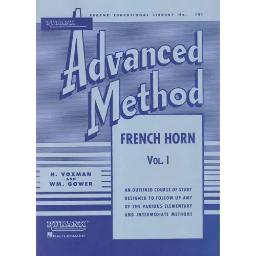 Rubank Advanced Method - French Horn In F Or E-Flat, Vol. 1