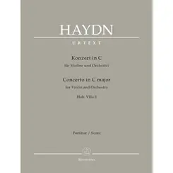 Konzert In C Fur Violine Und Orchestr - Hob. Vii A:1 - Utext - 2 regentes + partes