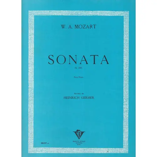 Sonata (K-280) para piano