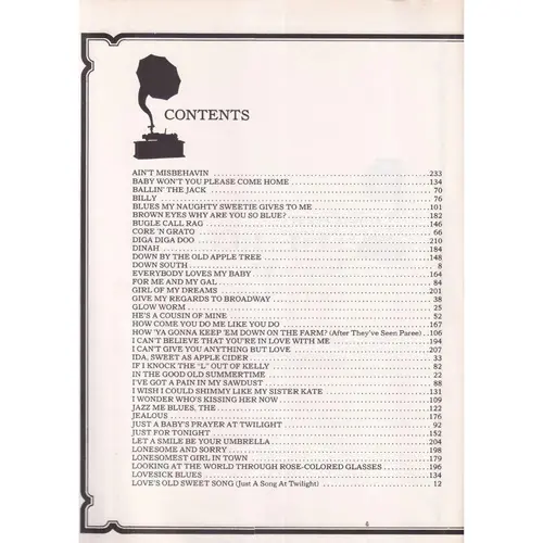 Songs from The Golden Era - 1900-1929