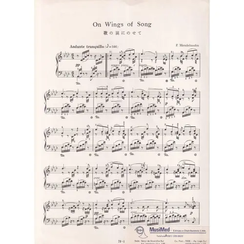 On Wings of Song