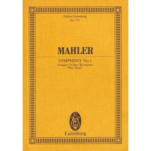 Symphony N.1 D Major (Pocket Score)