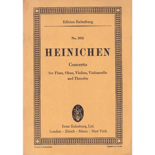 Concerto For Flute, Oboe E Cordas