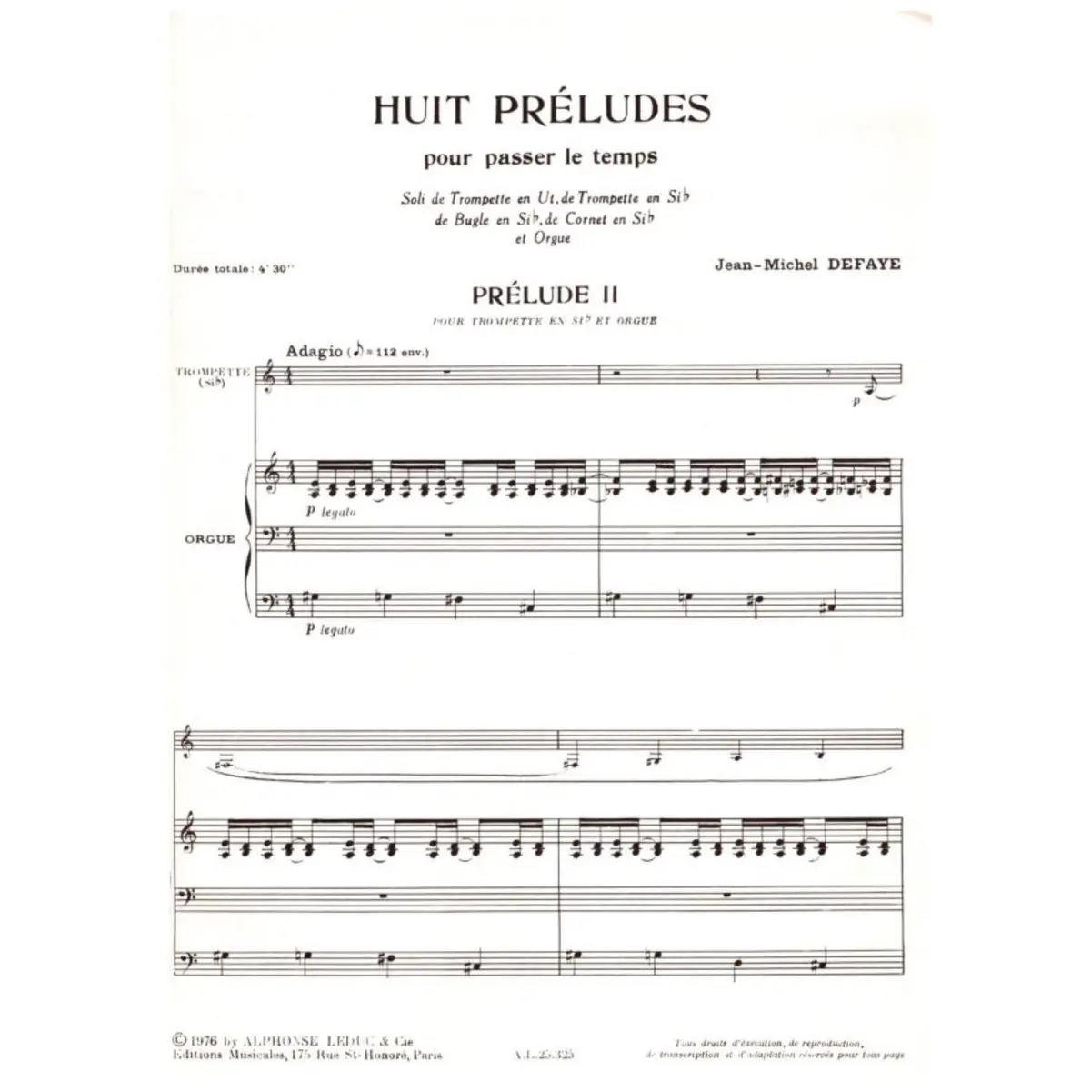 Huit Preludes - Vol.2