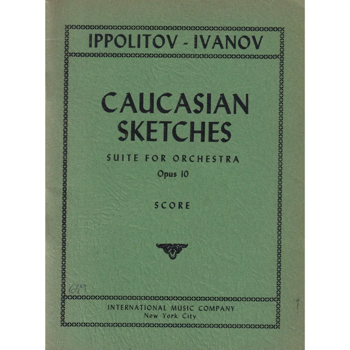 Caucasian Sketches - Op.10 ( study score)