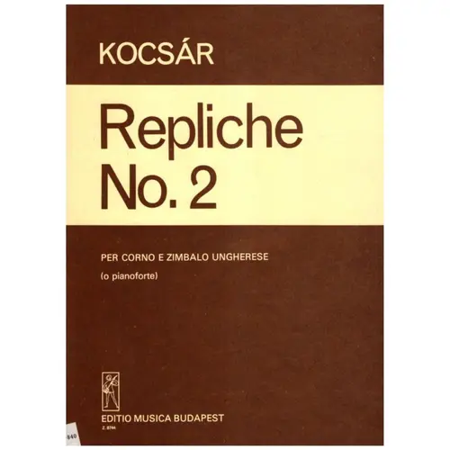 Repliche N.2 Per Corno E Zimbalo