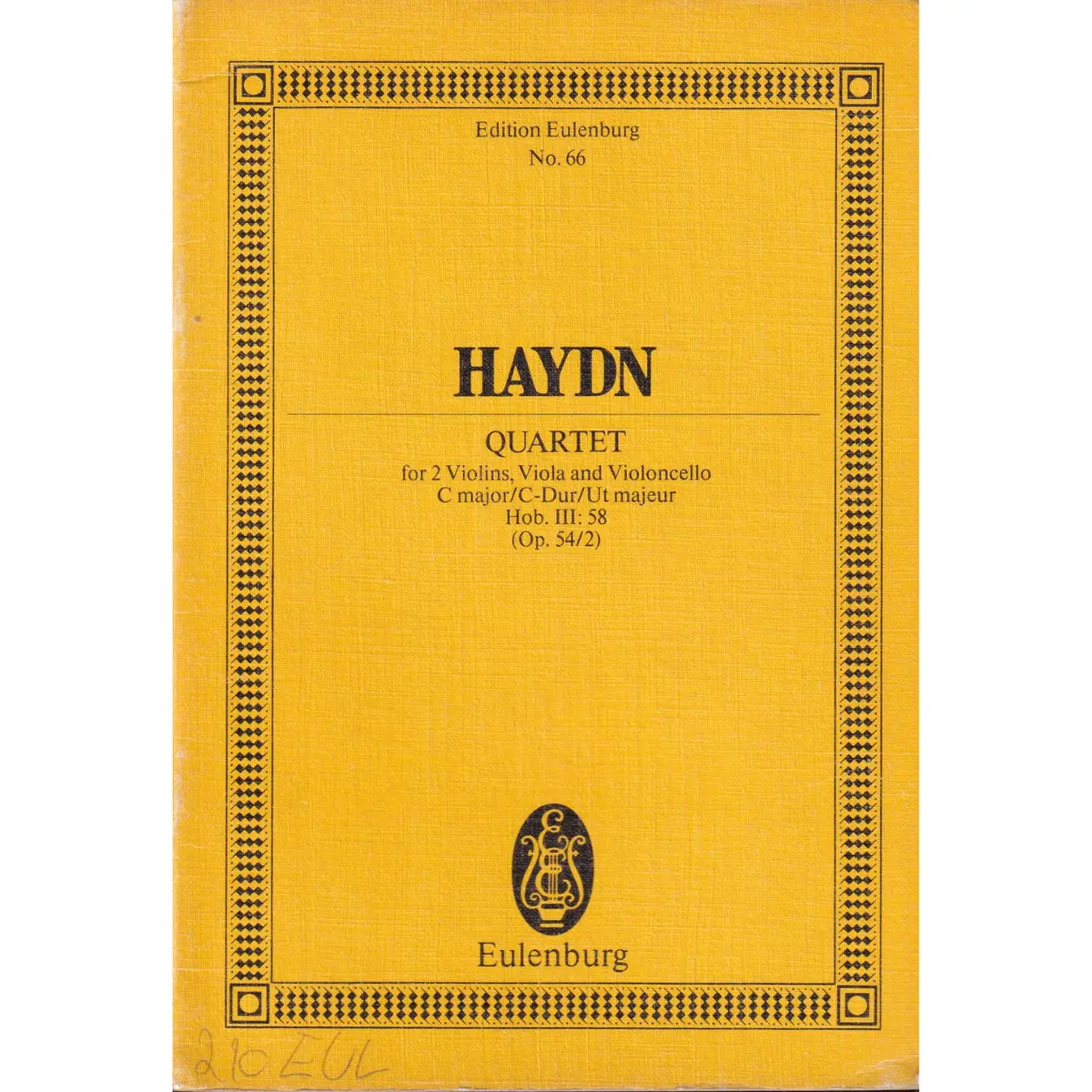 String Quartet C Major -  Op.54 N.2