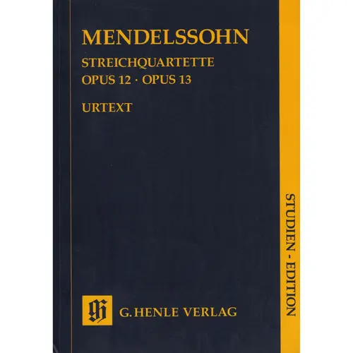 Streichquartette Op.13 E 12 (Studien Edition)