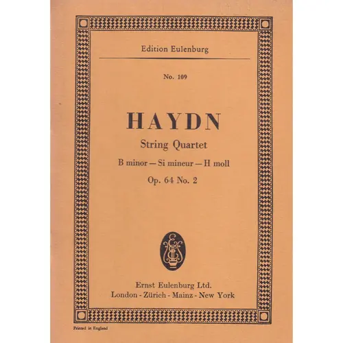 String Quartet B Minor - Op.64 N.2