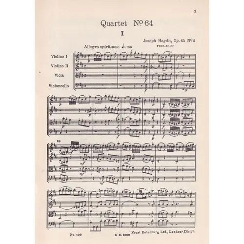 String Quartet B Minor - Op.64 N.2