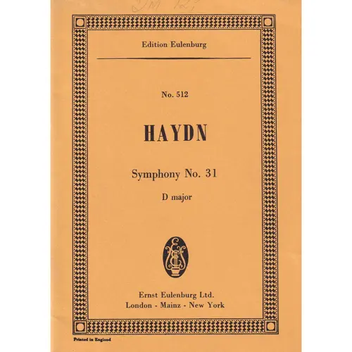 Symphony N.31 D Major