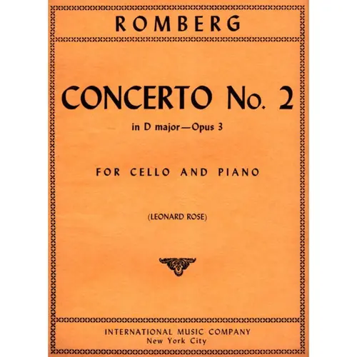 Concerto N.2 In D Maj.-Op.3