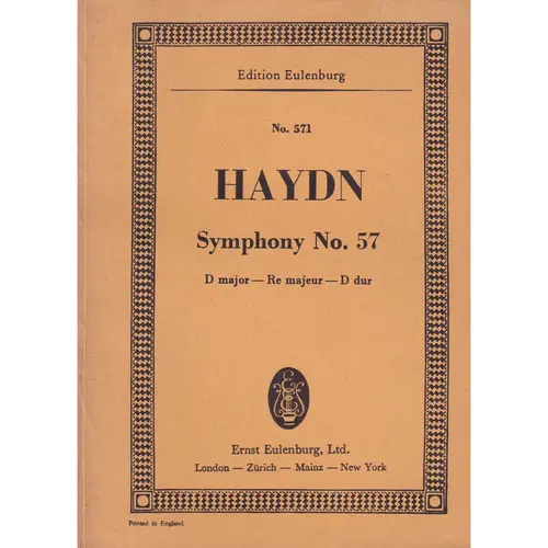 Symphony N.57 D Major