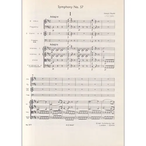 Symphony N.57 D Major