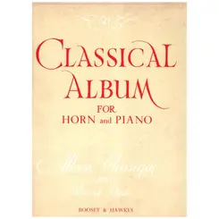 Classical album for horn and piano