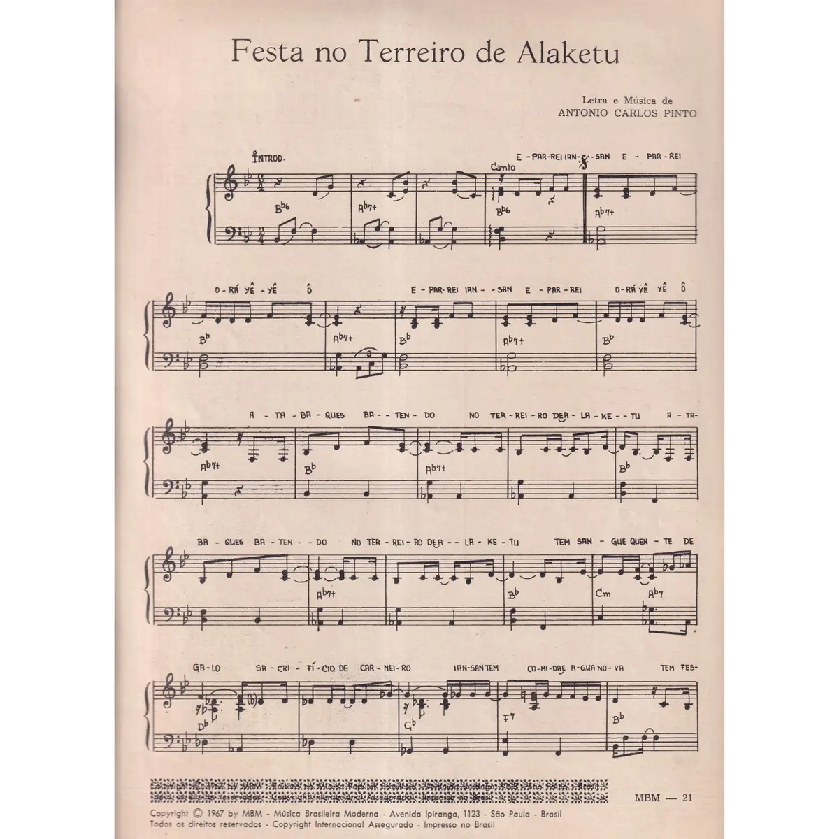 Festa No Terreiro De Alaketu