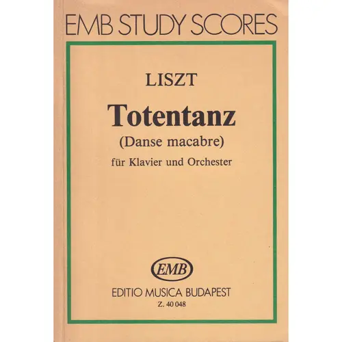 Totentanz (Danse Macabre Fur Klavier Und Orch.