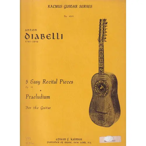 5 Easy Recital P.-Op.39/Preludium