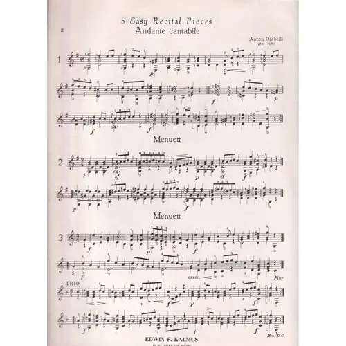 5 Easy Recital P.-Op.39/Preludium