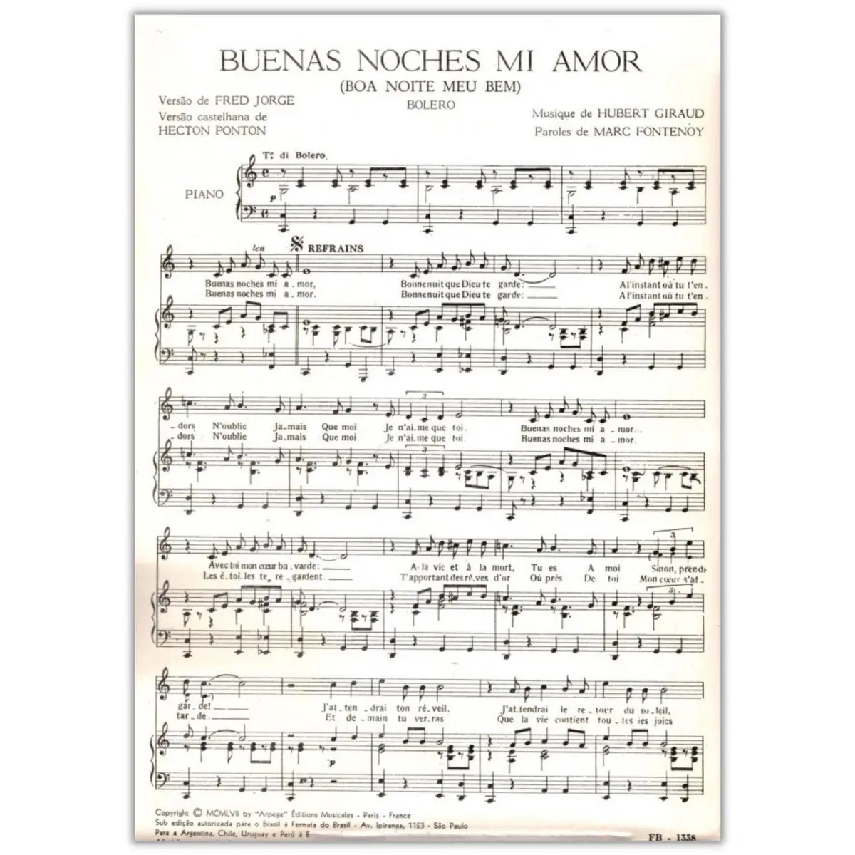 Buenas Noches Mi Amor
