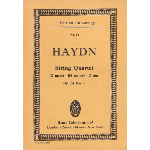String Quartet D Major - Op.64 N.5