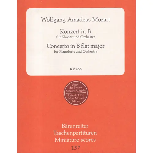 Konzert In B Fur Klavier  Kv 456