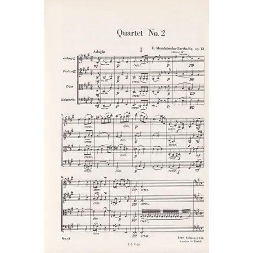 String Quartet A Min-Op.13