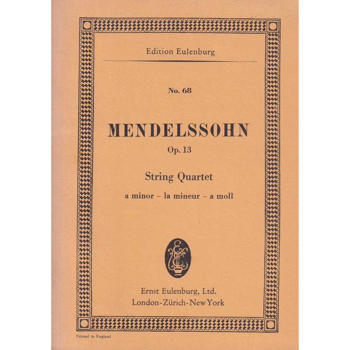 String Quartet A Min-Op.13