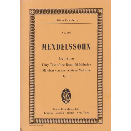 Fairy Tale Of The Beautiful Melusine  Op.32