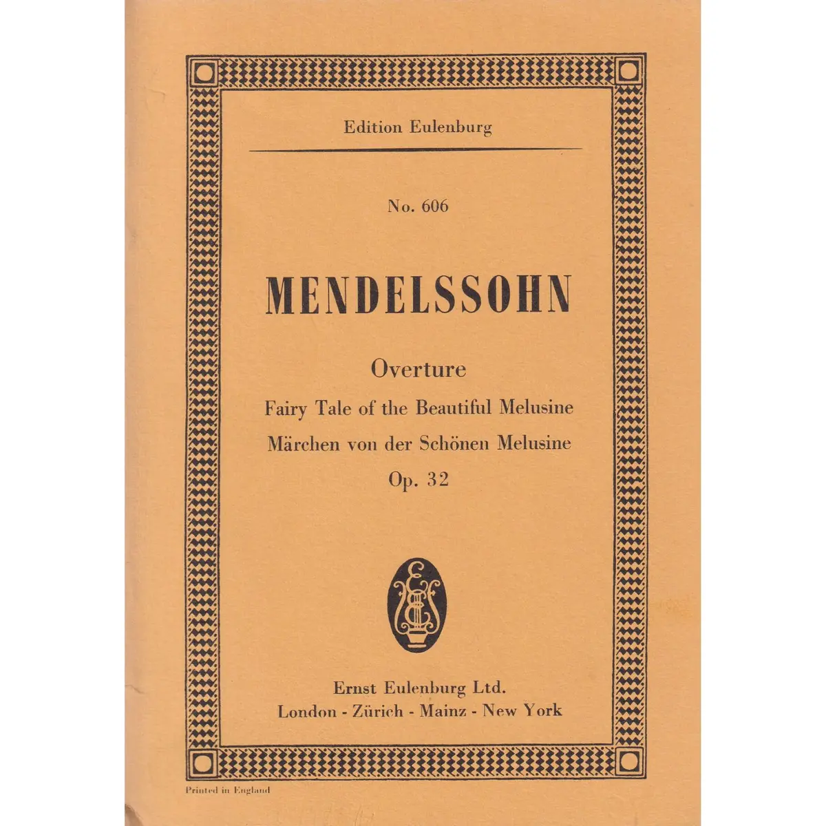Fairy Tale Of The Beautiful Melusine  Op.32