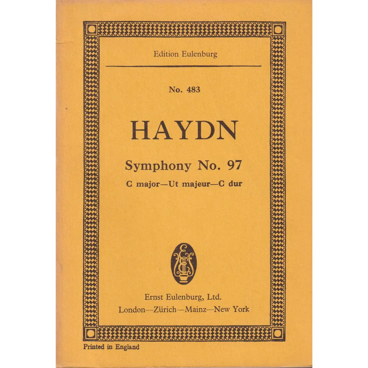 Symphony N.97 - C Maj.