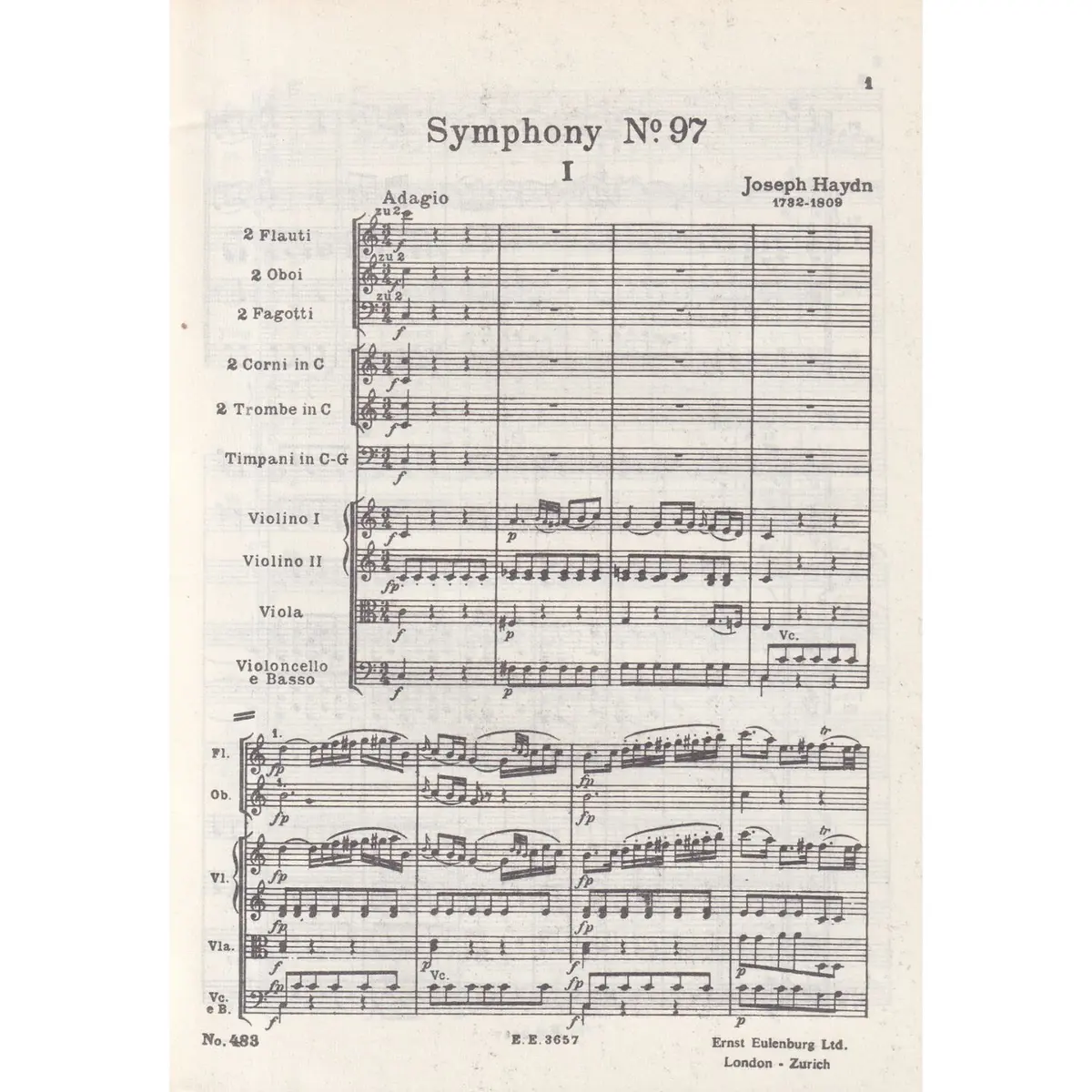 Symphony N.97 - C Maj.