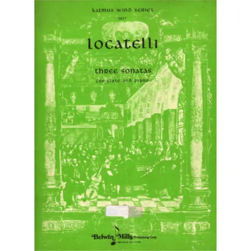Three Sonatas For Flute