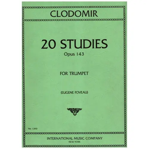 20 Studies For Trumpet - Op.143