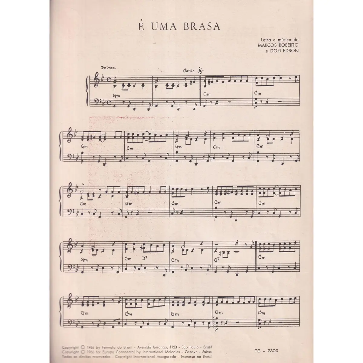 E Uma Brasa