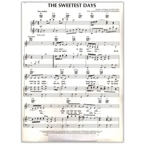 The Sweetest Days