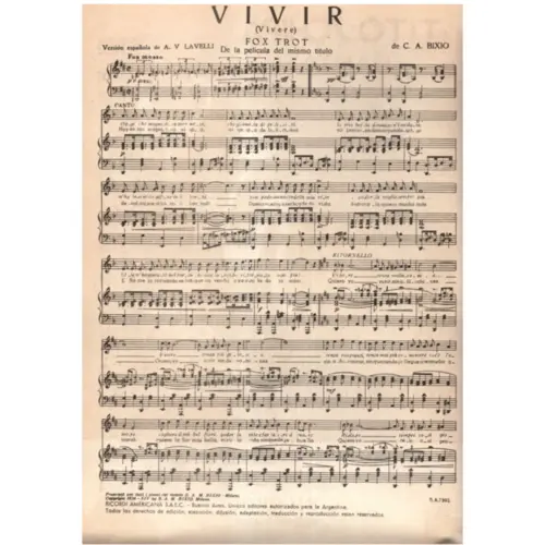Viver - Fox-Trot  (Edição Antiga)