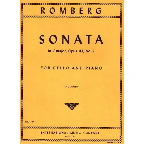 Sonata En C Maj-Op.43-N.2