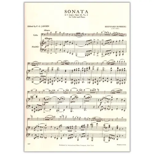 Sonata En C Maj-Op.43-N.2