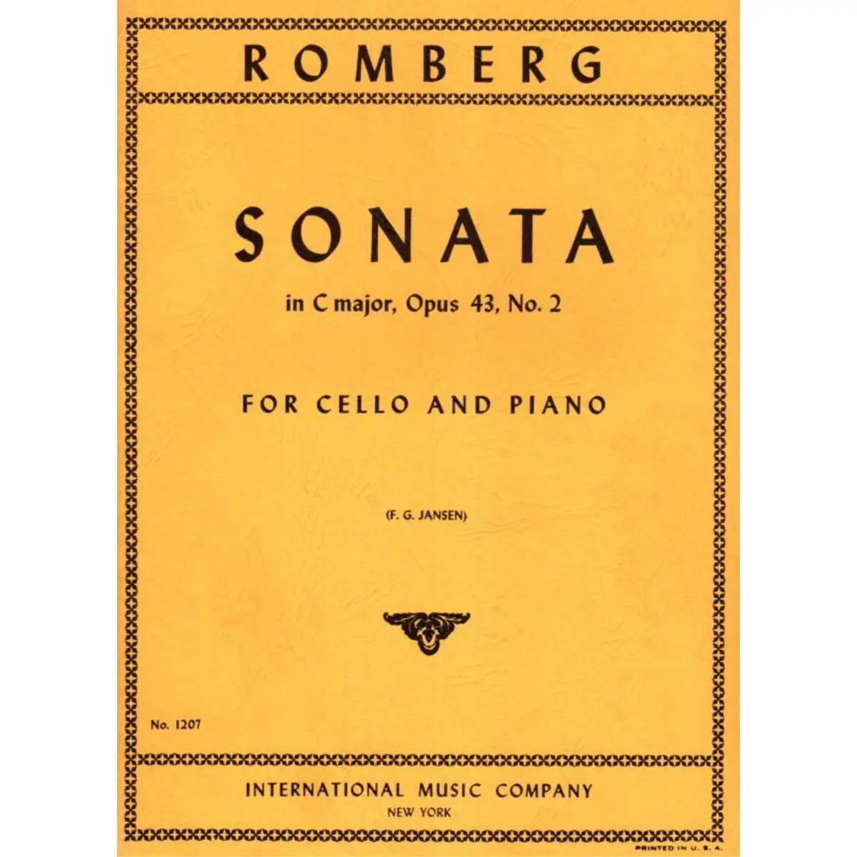 Sonata En C Maj-Op.43-N.2