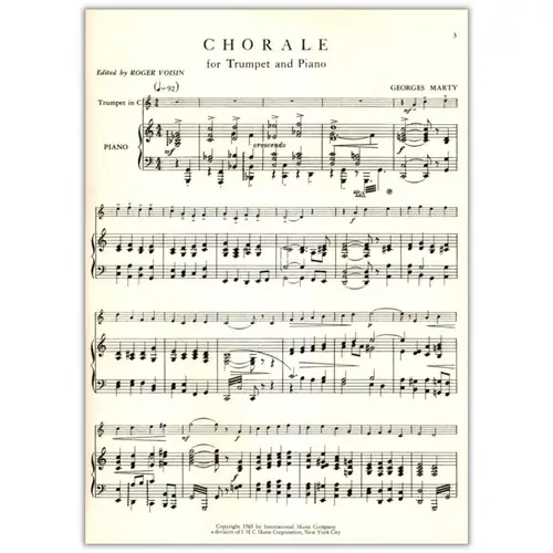 Chorale For Trumpet