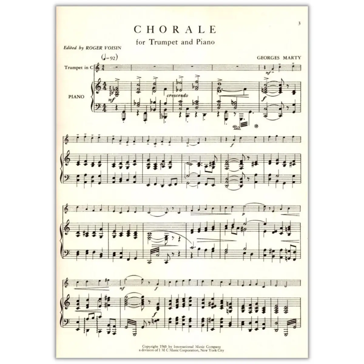 Chorale For Trumpet