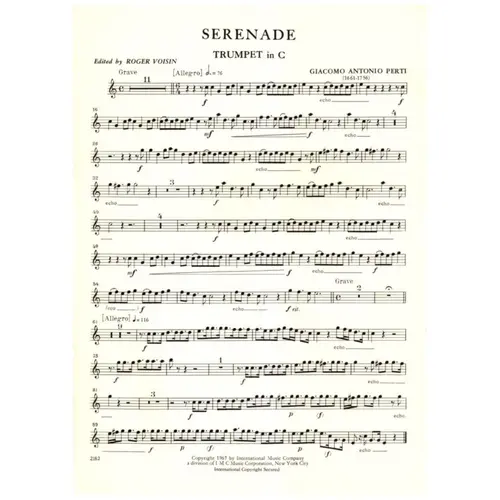 Serenade For Trompet
