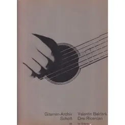Drei Ricercari Fur Gitarre